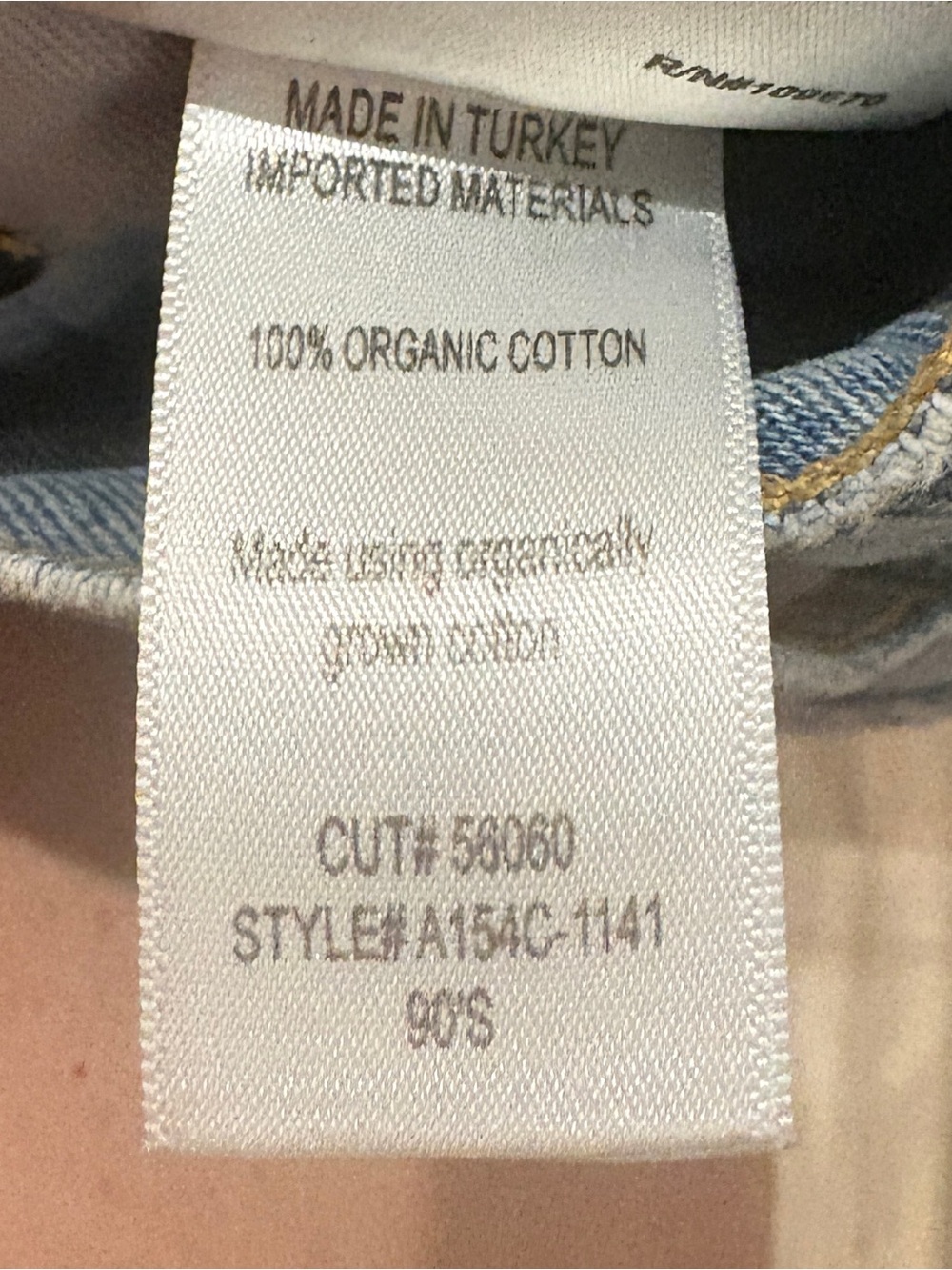 AGOLDE 90’s pinch waist high rise straight jeans - Picture 5 of 5